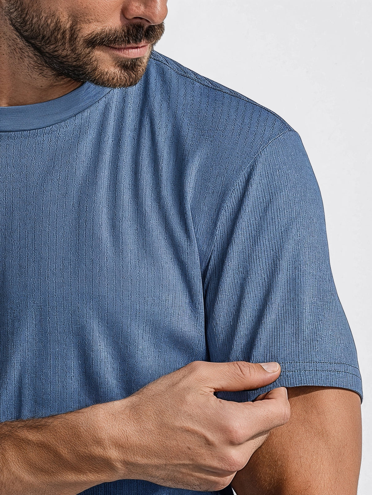 Soft Cotton Crewneck Tee