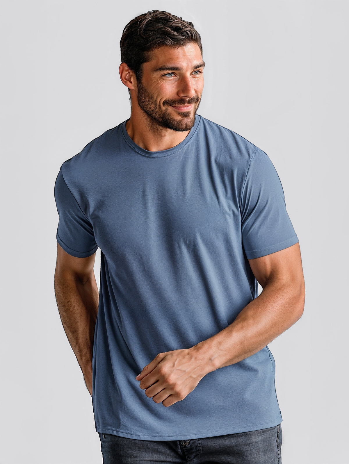 Soft Cotton Crewneck Tee