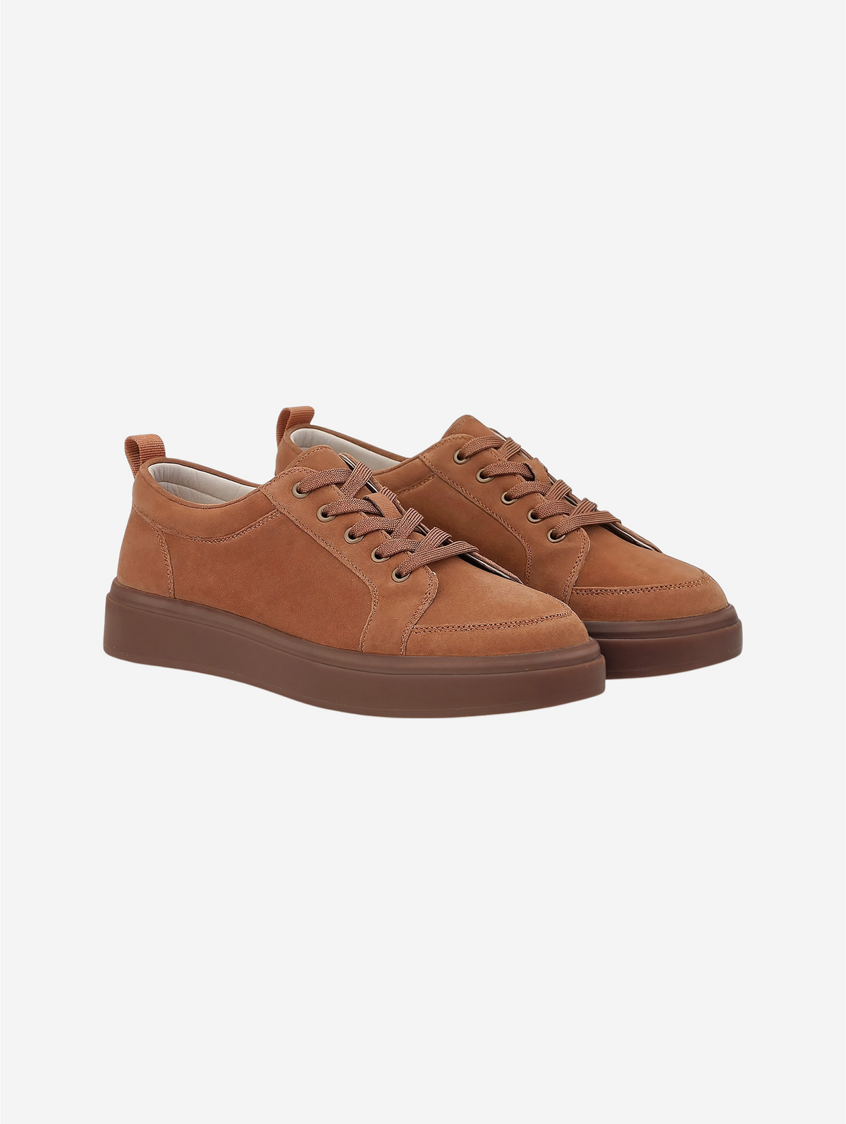 Minimal Lace-Up Sneakers-3