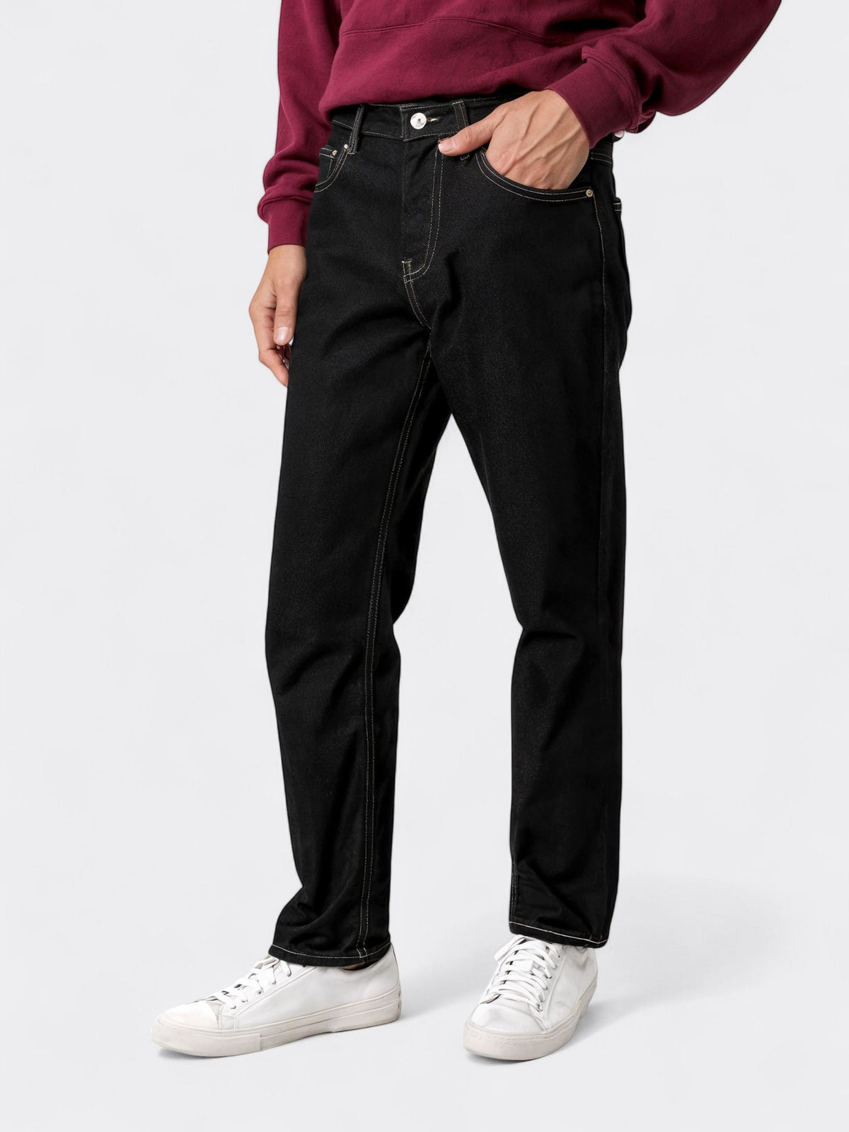 Straight Fit Denim Jeans