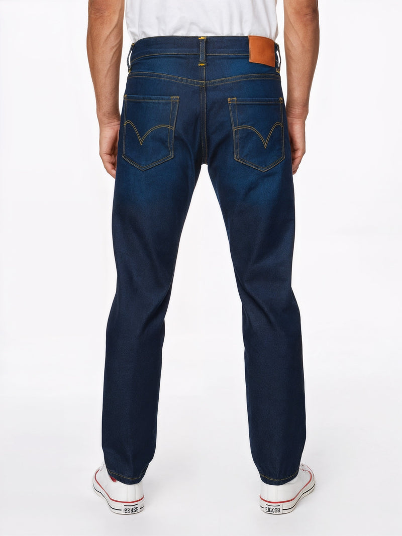 Straight Fit Denim Jeans-3