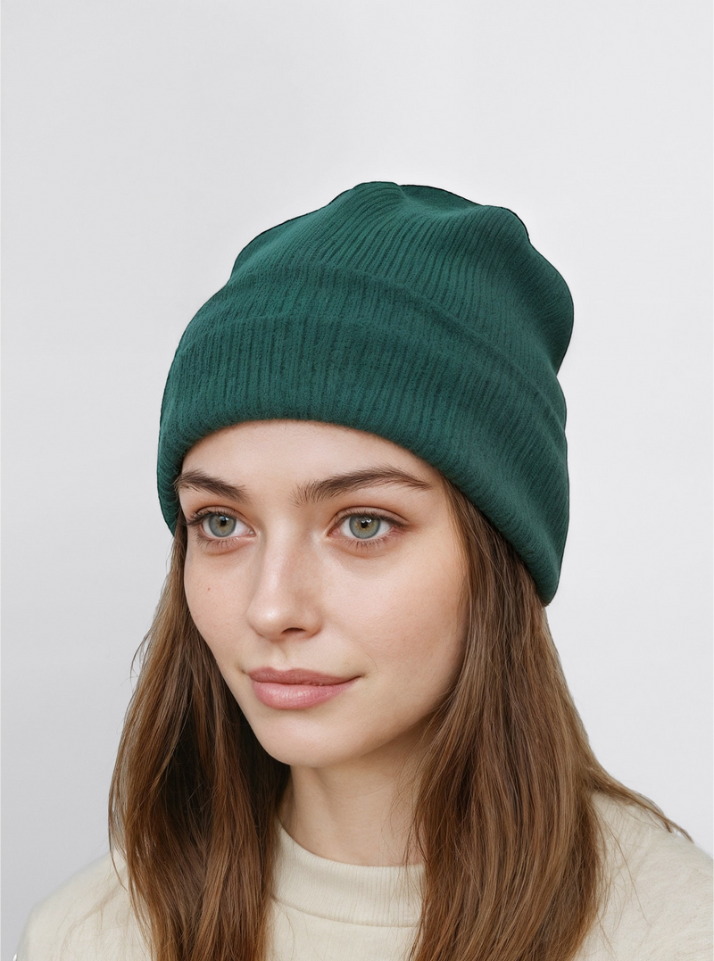 Ribbed Beanie Hat-4