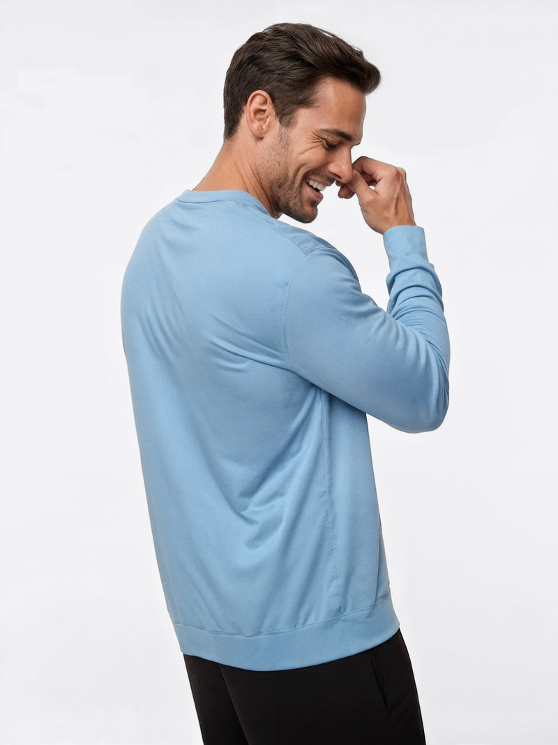 Crew Neck Knit Pullover-2